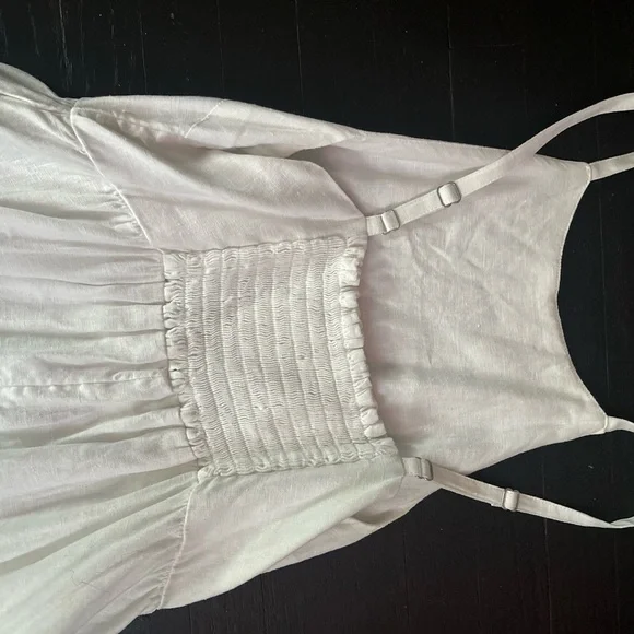 Lands' End White Midi Dress - Picture 6 of 8